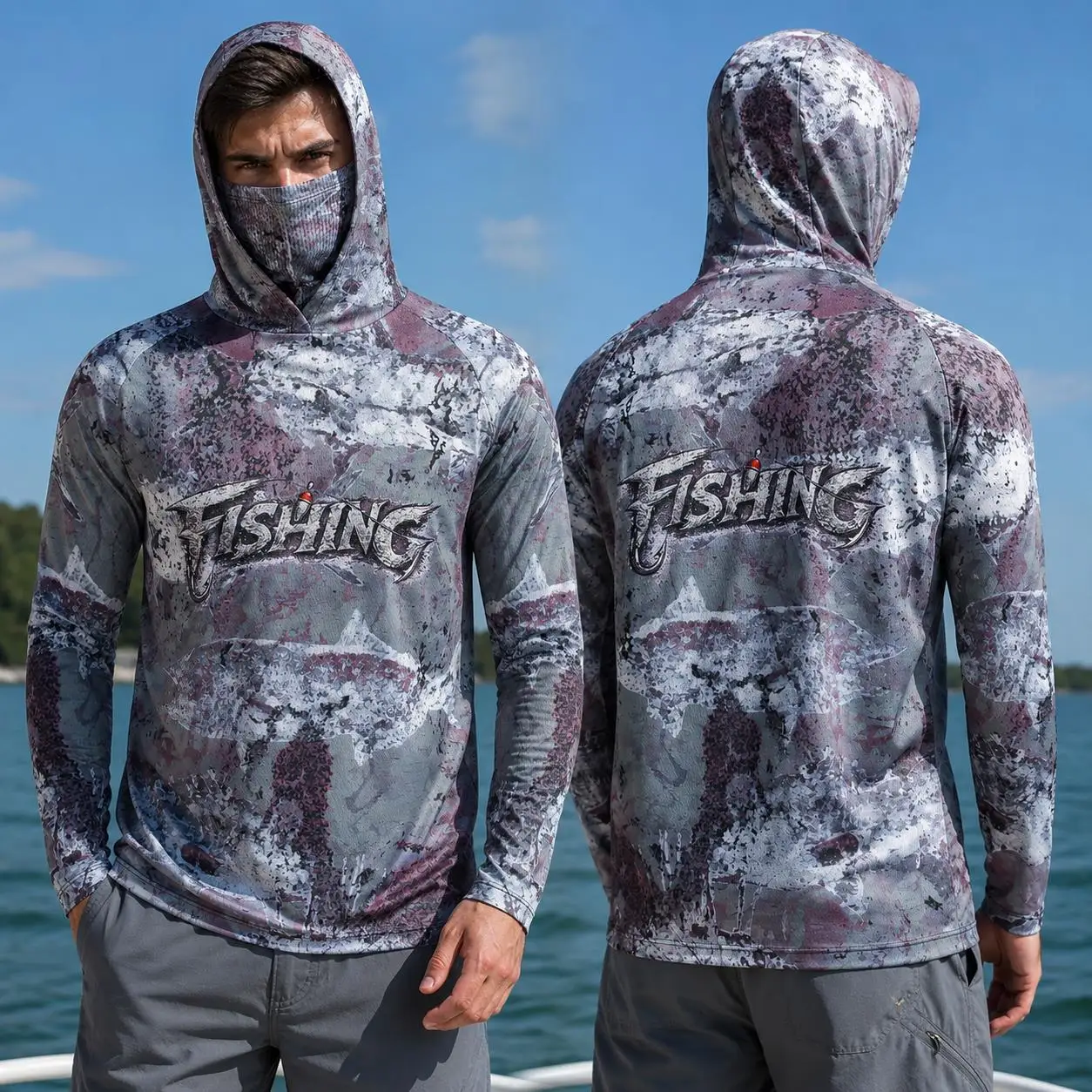 Koszula do wędkowania z kaptur – Mens Fashion Summer recenzja i cena