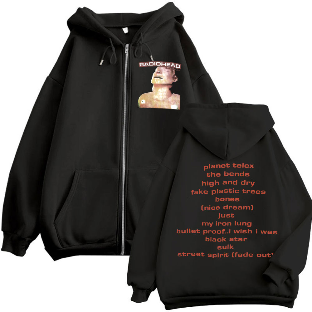 Bluza z kapturem na zamek Rock – Mens Fashion Zip Up Hoodies recenzja i cena