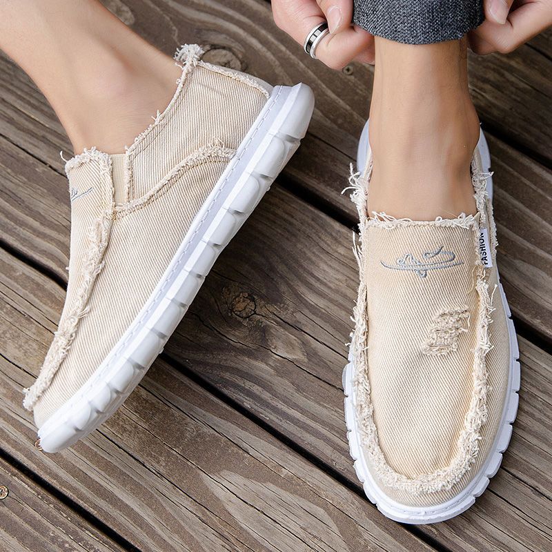 Modny nadruk płócienne buty mę – Mens Fashion Trainers recenzja i cena