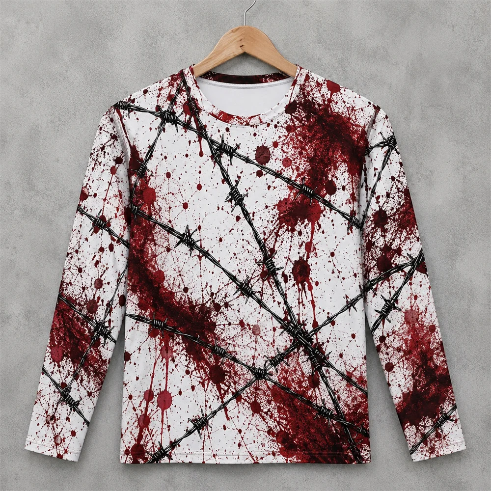 Koszulka męska z długim rękawe – Men'S Fashion T Shirts recenzja i cena