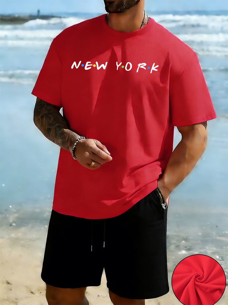 Nowy Jork List Kreatywne Nadru – Men'S Fashion New York recenzja i cena