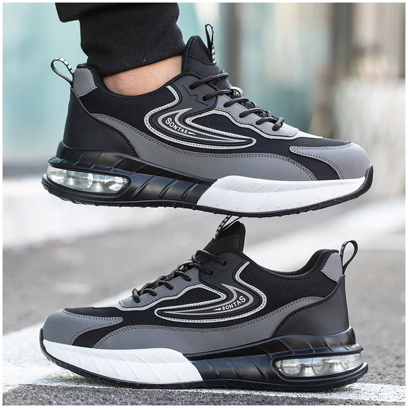 Męskie buty robocze ze stalowy – Mens Fashion Trainers recenzja i cena