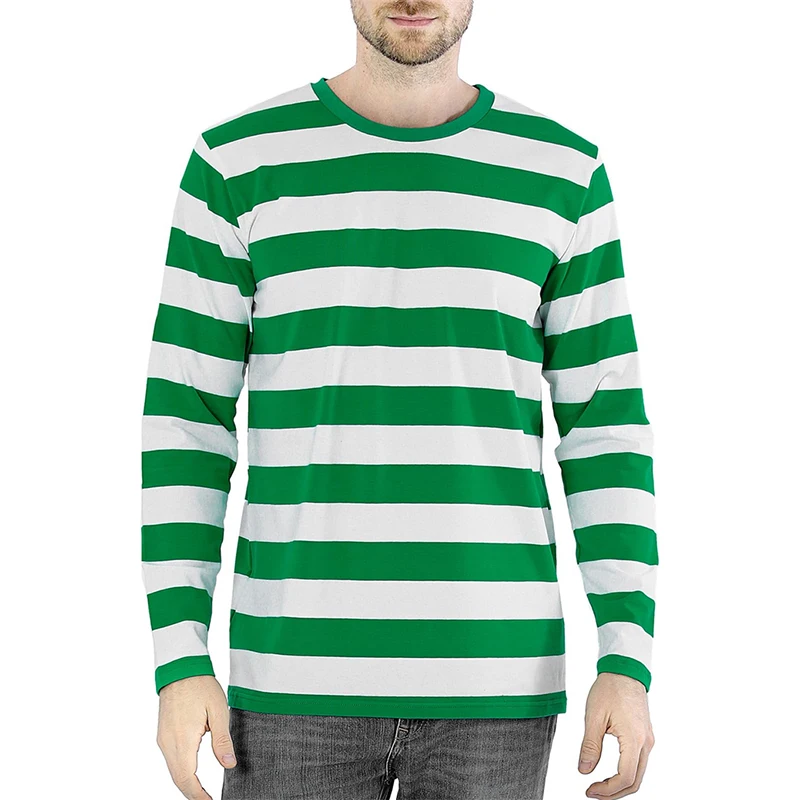 Modna koszulka męska z długim  – Mens Fashion Clothes recenzja i cena