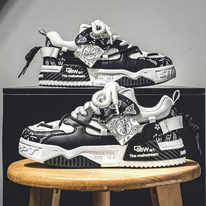 Modne buty skate męskie, sneak – Mens Fashion Trainers recenzja i cena