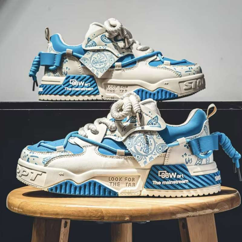 Modne buty skate męskie, sneak – Mens Fashion Trainers recenzja i cena