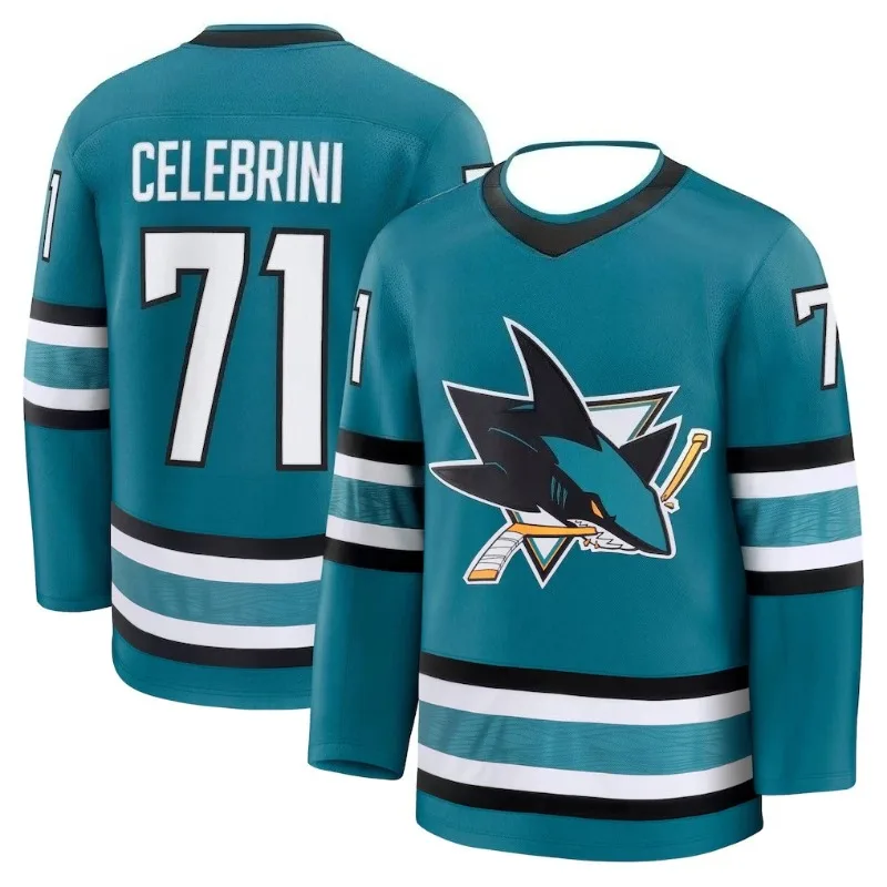 San Jose Sharks, Celebrini # 7 – Mens Fashion Summer recenzja i cena